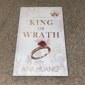 'King of Wrath' Book - White Cover